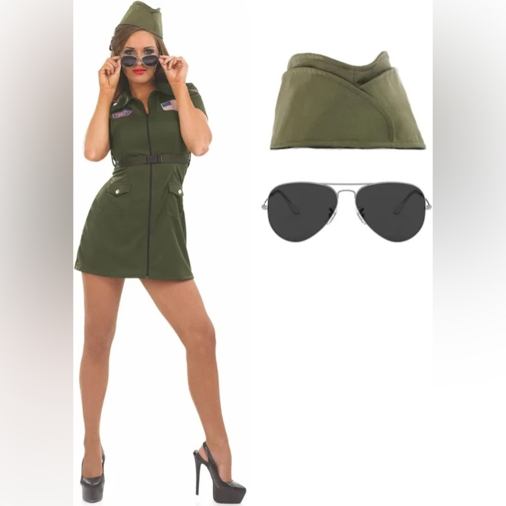 Top Gun Pilot Halloween Costume Small